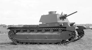 ​Tank, Medium, A7E1 на испытаниях в Фарнборо, 1931 год - Первый крейсерский | Warspot.ru