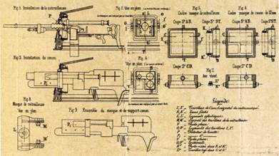 ​Схема установки пушечного и пулемётного вооружения, которое размещалось в башнях танков основной серии - Первый танк классической компоновки | Warspot.ru