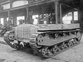 18-pdr Transporter. Его база была использована при создании нового танка - Medium Tank Mk.I: первый манёвренный | Военно-исторический портал Warspot.ru