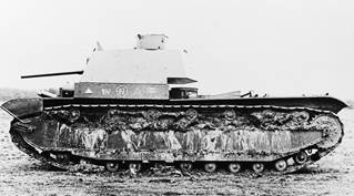 A7E2 в ходе испытаний. Хорошо заметны отличия в конструкции экранов - Первый крейсерский | Warspot.ru