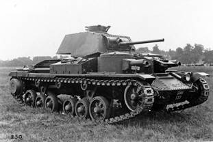 Этот же танк в полностью собранном виде - Первый крейсерский | Warspot.ru