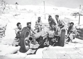 75-мм противотанковое орудие. Rosso A. Les tankistes de la division Ariete a Bir Hakeim. Les combats du 27 mai 1942. // Batailles & Blindés N°29 2009 - Ливийское фиаско итальянцев | Warspot.ru